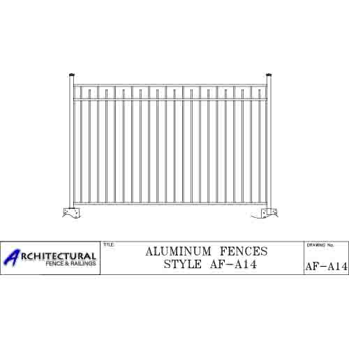 aluminum fence panels quebec
