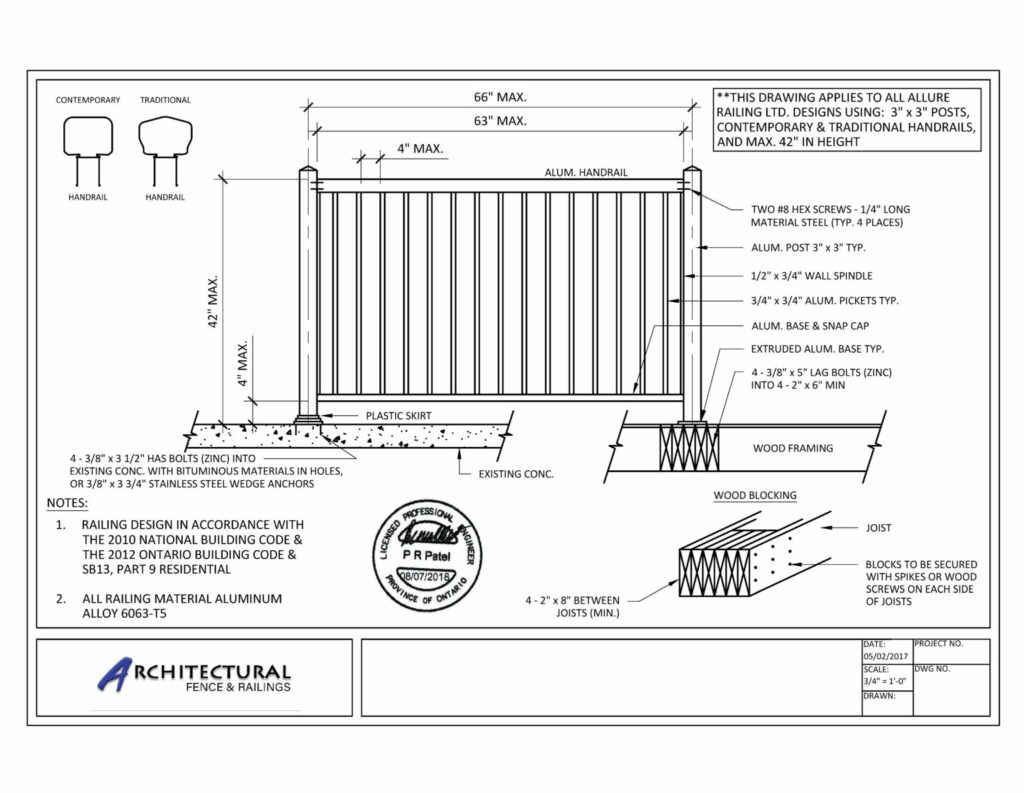 buy railings toronto