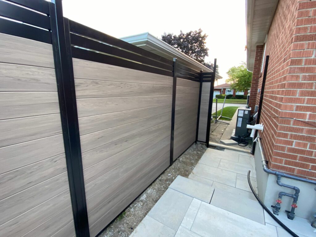 vinyl aluminum fence panels